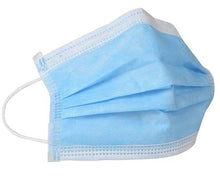 Load image into Gallery viewer, 3 PLY DISPOSABLE Non Medical FACE MASKS In Packs of 25 or 50 Starting at: - PedaShield
