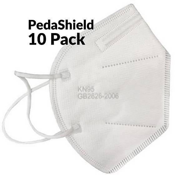 KN95 DISPOSABLE Non Medical FACE MASKS In Packs of 10 or 50 Starting at: - PedaShield