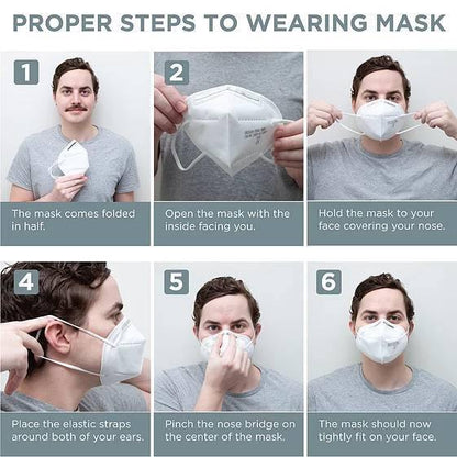 KN95 DISPOSABLE Non Medical FACE MASKS In Packs of 10 or 50 Starting at: - PedaShield